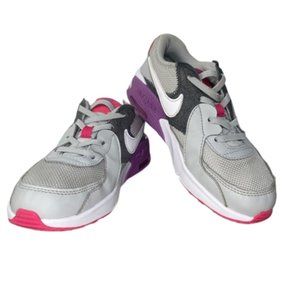 Nike Air Max Excee Ps Youth Shoes Kids 1Y Sneakers Purple Pink Gray Athletic